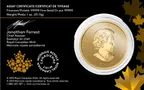 1 Unze Goldmünze Call of the Wild - Grizzly 2016