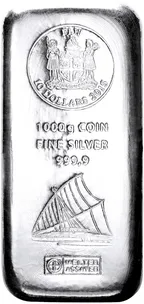 1 Kilogramm Silber Argor Heraeus Fiji Münzbarren