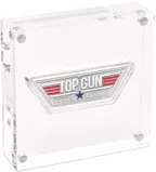 1 Unze Silbermünze Tuvalu 40 Jahre Top Gun Logo - coloriert