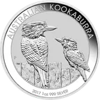 1 Unze Silbermünze Australien Kookaburra 2017