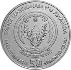 1 Unze Silbermünze Ruanda Nautical Serie - Santa Maria 2017