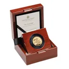 1 Pfund Goldmünze Sovereign King Charles 2027 - polierte Platte