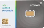 1 Gramm Goldbarren Umicore