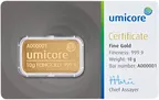 10 Gramm Goldbarren Umicore