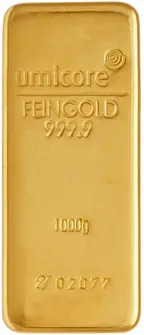 1.000 Gramm Goldbarren Umicore