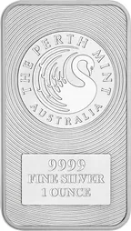 31,1 Gramm Silberbarren Perth Mint