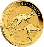 1 Unze Goldmünze Australien Känguru 2018