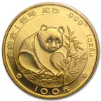 1/4 Unze Goldmünze China Panda 1988