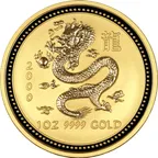 1/20 Unze Goldmünze Australien Lunar I Drache 2000