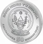 1 Unze Silbermünze Ruanda Nautical Serie - HMS Endeavour 2018