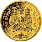 1/2 Unze Goldmünze - 100 Euro Schlösser Augustusburg und Falkenlust in Brühl 2018 (A)