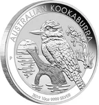 10 Unzen Silbermünze Australien Kookaburra 2019