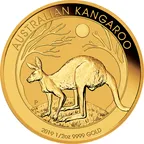 1/2 Unze Goldmünze Australien Känguru 2019