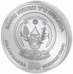 1 Unze Silbermünze Ruanda Nautical Serie - 500 Jahre Victoria 2019 - polierte Platte