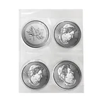 10 Unzen Silbermünze Kanada Magnificent Maple Leaf 2021