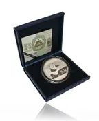 5 Unzen Silbermünze China Panda 2011 proof