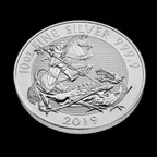 10 Unzen Silbermünze Großbritannien Valiant 2019