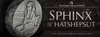 5 Unzen Silbermünze Republic of Tschad Sphinx of Hatshepsut 2019