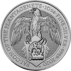 10 Unzen Silbermünze Queens Beasts Falcon 2020