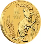 1/20 Unze Goldmünze Australien Lunar III Maus 2020