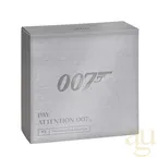 2 Unzen Silbermünze Großbritannien James Bond 007 Pay Attention - 2020 polierte Platte