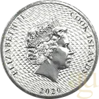 2 Unzen Silbermünze Cook Islands Bounty 2020