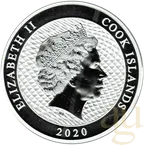 1 Kilogramm Silbermünze Cook Islands Bounty 2020
