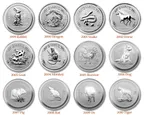 1 Kilogramm Silbermünze Australien Lunar I Maus 2008
