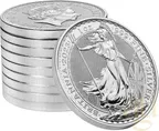 1 Unze Silbermünze Britannia 2023 - Coronation