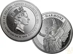 1 Unze Silbermünze St. Helena - The Queen´s Virtues - Victory 2021