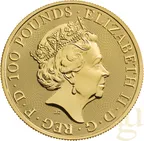 1 Unze Goldmünze Großbritannien Royal Arms 2021
