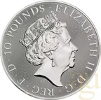 10 Unzen Silbermünze Großbritannien Royal Arms 2020