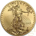 1 Unze Goldmünze American Eagle 2021 - altes Design Type 1