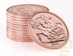 1/2 Pfund Goldmünze Sovereign Elisabeth 2021