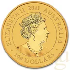 1 Unze Goldmünze Australien Schwan 2021