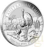 1 Unze Silbermünze Australien Emu 2021