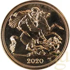 2 Pfund Goldmünze Sovereign verschiedene