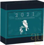 5 Unzen Silbermünze Australien Kookaburra 2021 - High Relief - Incuse - polierte Platte