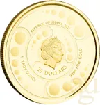 1 Unze Goldmünze Afrika Ghana Alien 2021
