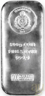 500 Gramm Silber Argor Heraeus Niue Münzbarren