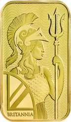 31,1 Gramm Goldbarren The Royal Mint - Britannia