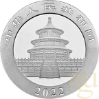 30 Gramm Silbermünze China Panda 2022