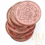 2 Pfund Goldmünze Double Sovereign Elisabeth 2022