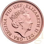 2 Pfund Goldmünze Double Sovereign Elisabeth 2022