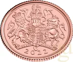 1/4 Pfund Goldmünze Sovereign Elisabeth 2022