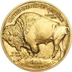 1 Unze Goldmünze American Buffalo 2007 polierte Platte