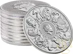 1 Unze Platinmünze Queens Beasts Completer Coin 2022
