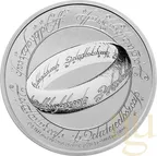 1 Unze Silbermünze Niue - Der Herr der Ringe - Der Eine Ring 2021