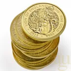 1 Unze Goldmünze Tudor Beasts Lion 2022