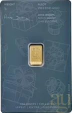 1 Gramm Goldbarren The Royal Mint - Happy Birthday